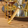 New Aromatherapy Solid Spice Iron Clip Fragrance Accessories Clip Middle East Africa Gold Electroplating Diagonal Flat Iron Clip
