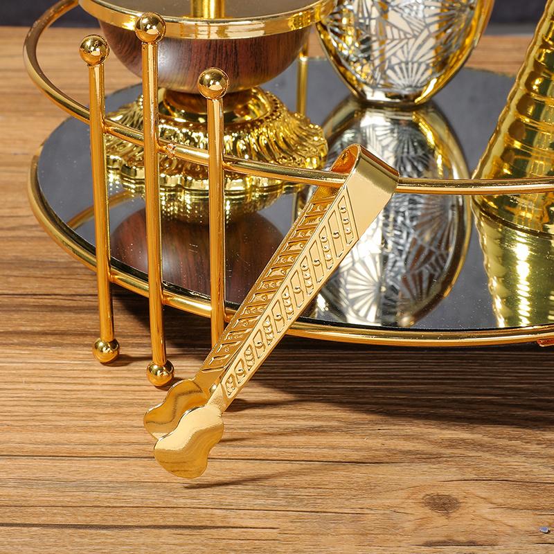 New Aromatherapy Solid Spice Iron Clip Fragrance Accessories Clip Middle East Africa Gold Electroplating Diagonal Flat Iron Clip