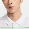 Nike Club Striped Cotton Short Sleeve Polo Shirt Men tops IF0737-100
