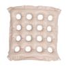 Inflatable Seat Cushion PVC 16 Holes Inflatable Chair Cushion for Travel Outdoor Beige