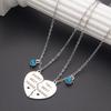 2 Pieces Puzzle Necklace Best Friend Gift for Best Friend Friendship Necklace