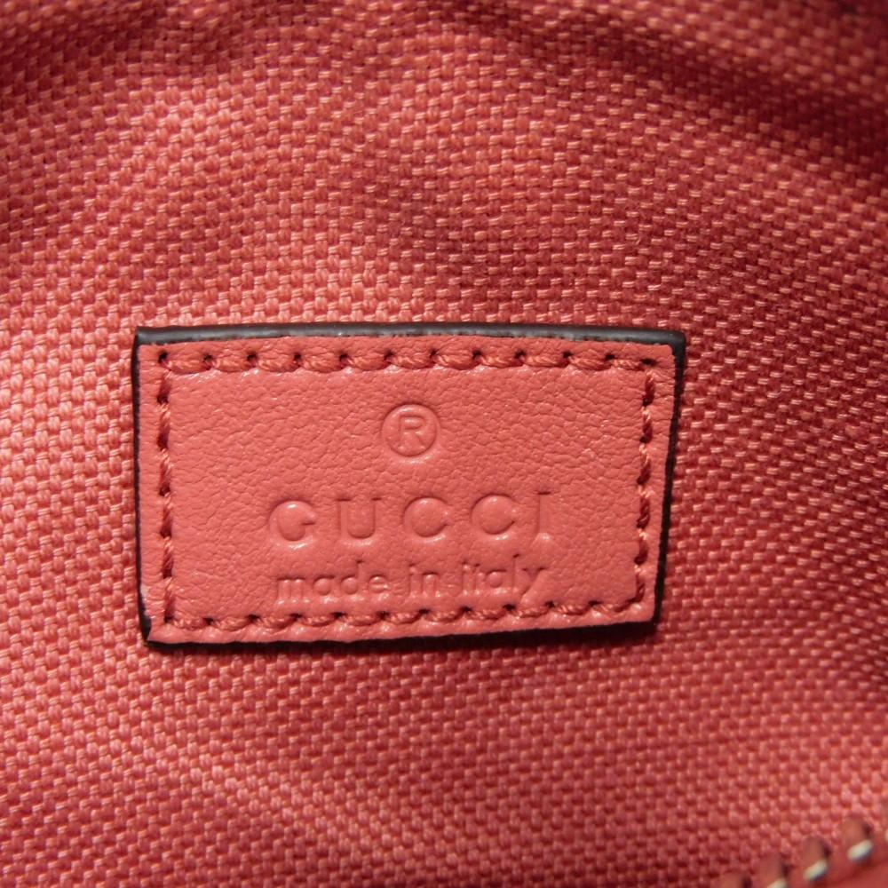 Used Blondie Mini Bag 9539 760170 AACPY 6701 7921 with GG Charm RFID IC Chip, Unused, Interlocking G, Pink, Women's