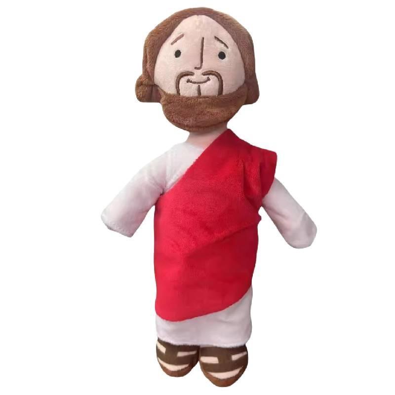 

Soft Crystal Plush Maria Doll Perfect For Kids And Collectors 30cm Tall Red Jesus