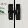 Barn Door Lock Simple Installation Anti-Theft Heavy Duty Bar Gate Latches Safety Slide Door Lock for Bathroom Garden