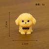 12/14 Stuks Schattige Simulatie Hond Puppy Dier Decoratie Hars Ambacht Miniature Figuur Voor Bonsai Microlandschap Sprookjestuin Decor