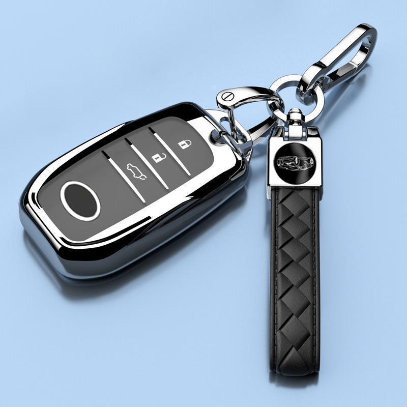 Luxus Schlüsselanhänger-Anhänger für 2025 Toyota Highlander – Unisex, Vollständig geschlossene Schnalle mit 380T Hybridkette