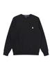 Casual Autumn American Style Pure Cotton Long Sleeve Polo Hoodie with Embroidered Horse Design