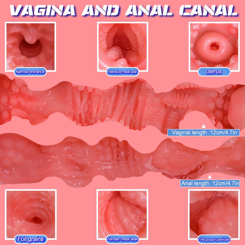 Vagina Real Pussy Sex Toys for Men Masturbador Masculino Silicone Vagina Masturbator for Man Adult Toy Pocket Pussy