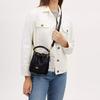 Coach Dempsey 15 Letter Logo Drawstring Bucket Bag Women Bags Black CN683-IMBLK