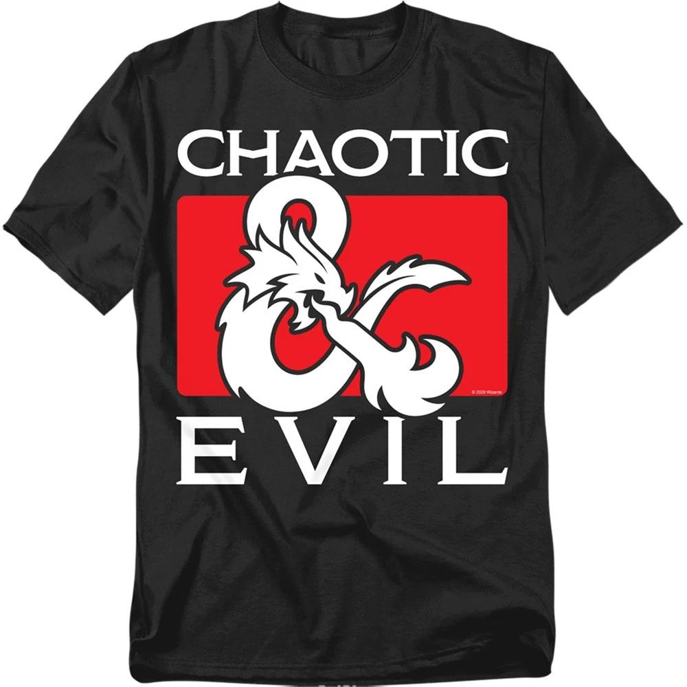 Dungeons And Dragons - Chaotic Evil - Adult T-Shirt XS
