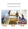 Lightweight & Waterproof Reflective Hiking Backpack - Large Capacity for Men & Women, Ideal for Camping, Cycling, and Outdoor Activities