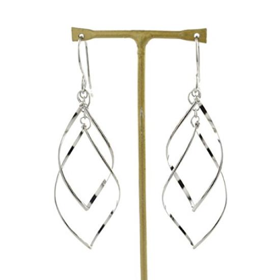 BLOOM K14 Gold Filled Platinum Plated Hook Earrings [BLOOM] 0202-1714-0016-0000