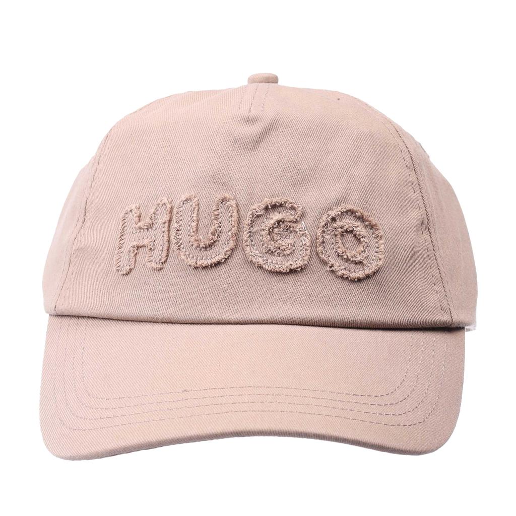 Hugo Womens/Ladies Cara-FR Logo Raw Edge Baseball Cap
