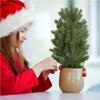Artificial Tree With Ground Stake Realistic Bushes Plants Artificial Greenery Shrubs For Outdoor Yard Front Porch Xmas Decors