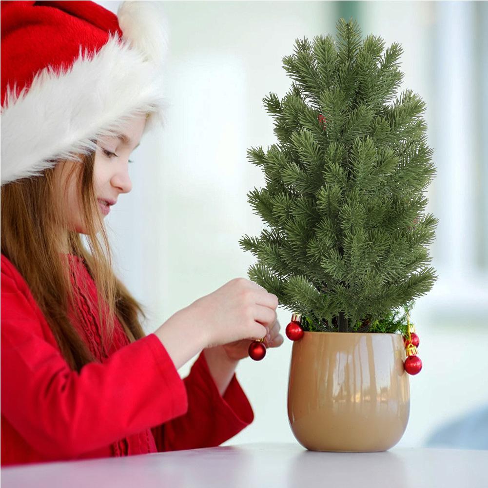 Artificial Tree With Ground Stake Realistic Bushes Plants Artificial Greenery Shrubs For Outdoor Yard Front Porch Xmas Decors
