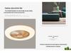 Ultra-thin Silent Ceiling Fan Light: Modern Invisible Chandelier for Bedroom, Living, and Dining Rooms