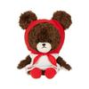Sekiguchi Bear School Fluffy Jackie Apple Girl 622542