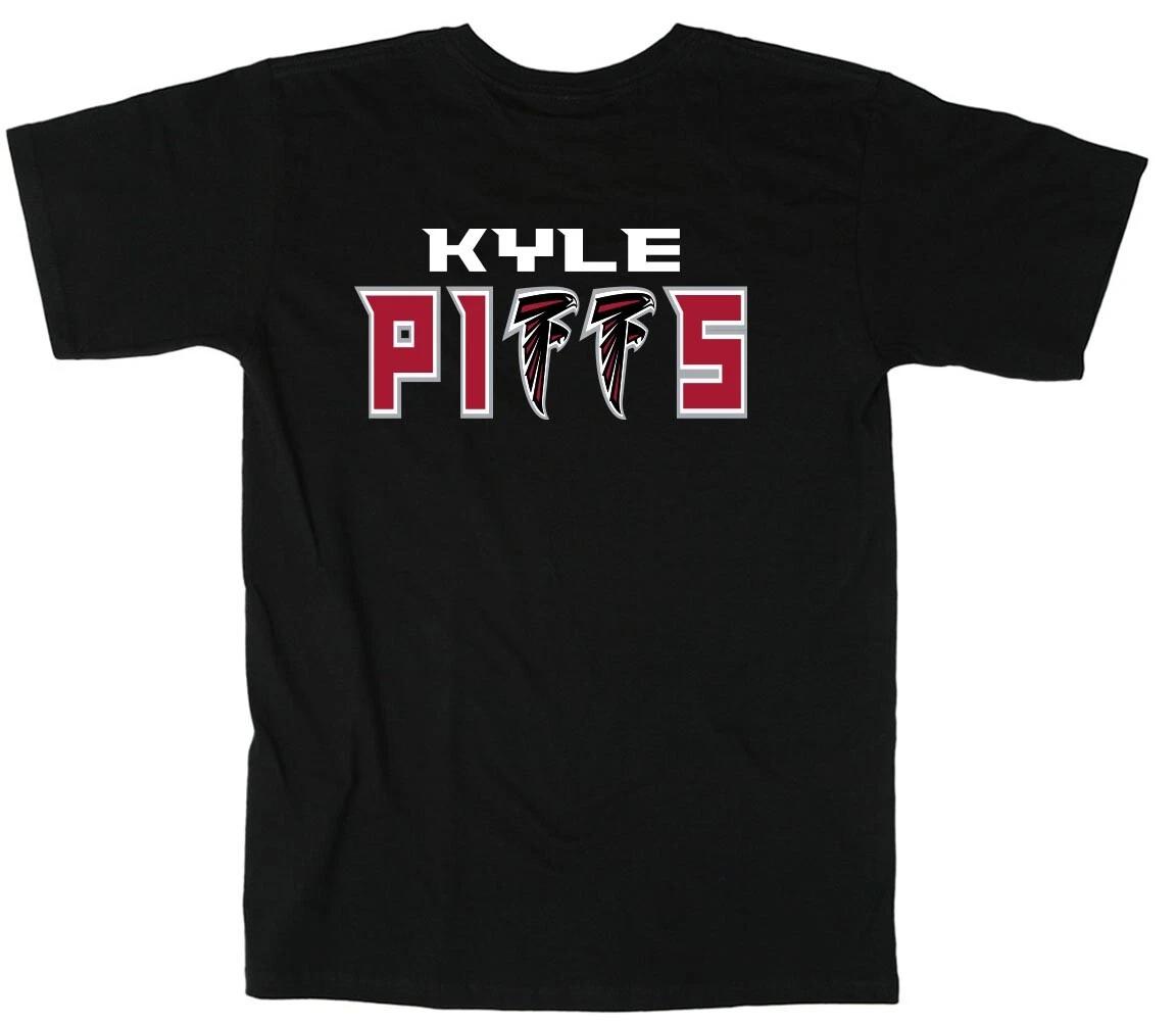 Kyle Pitts Atlanta Falcons Logo T-Shirt XXXL