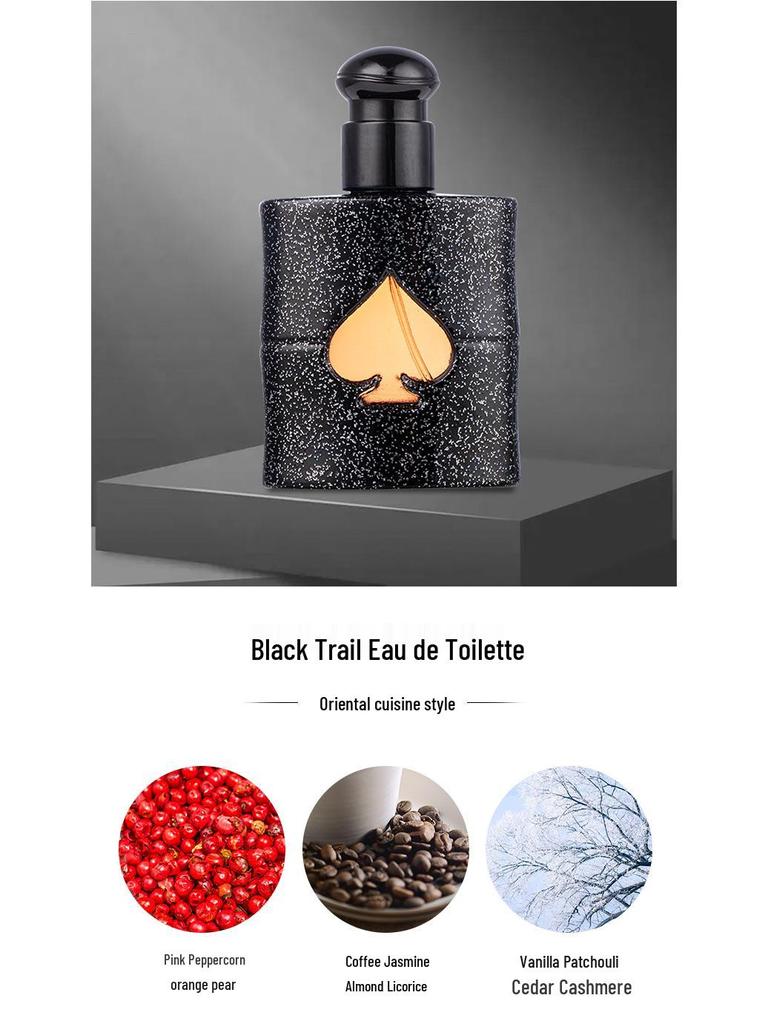 Fresh, Long-Lasting Women's Perfume Gift Box: Black Opium Four-Piece Set