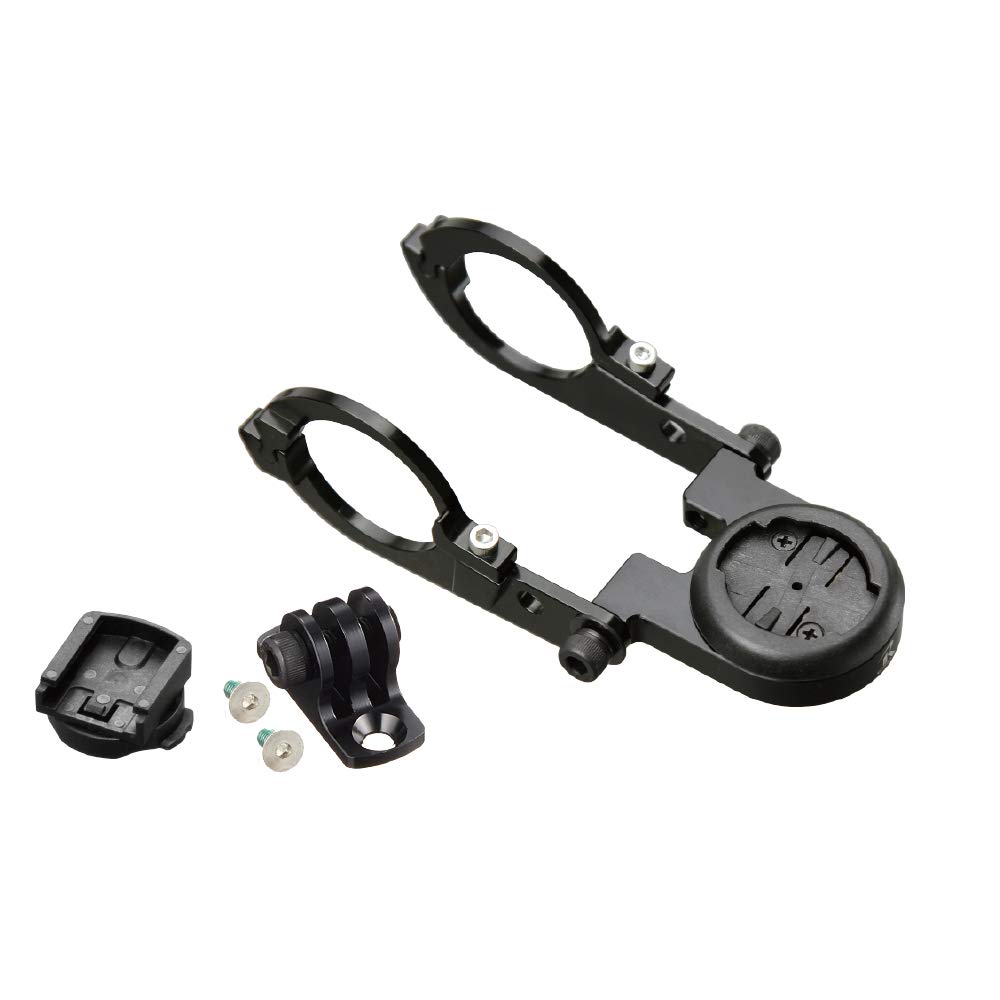

Type 9 Garmin Cateye Combo Mount narrow with bottom For handlebar clamp diameter [REC MOUNT] Second Generation (Double-sided type, adapter)