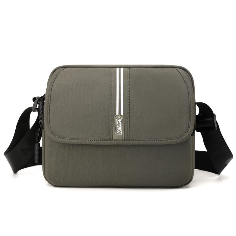 Men's Oxford Bag Multi-Layer Shoulder Crossbody Bag