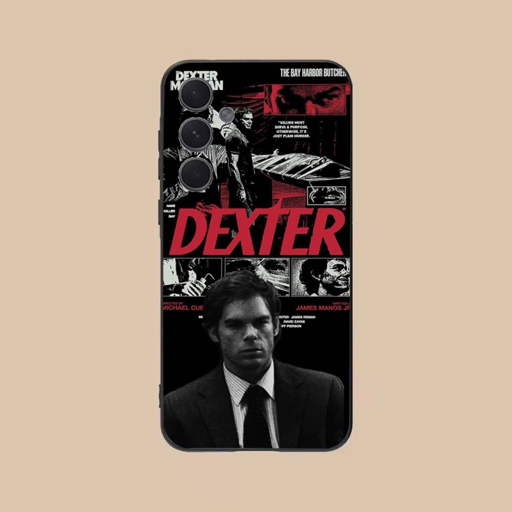 

Movie D-Dexter Morgan Phone Case For Samsung S25,24,21,22,23,20,S30,Ultra,Plus, Fe,5G Silicone Cover SamsungS26PLUS