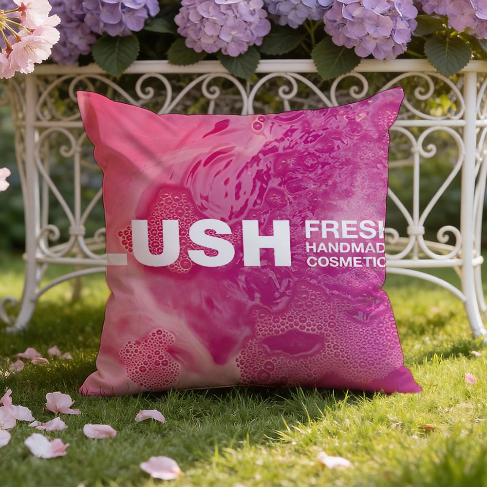 L-LushS Cushion Cover Home & Car Dual-Scene Pillow Cover: Reversible for Premium Comfort