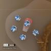 Luxurious Rectangular Crystal & Diamond Nail Art Decorations