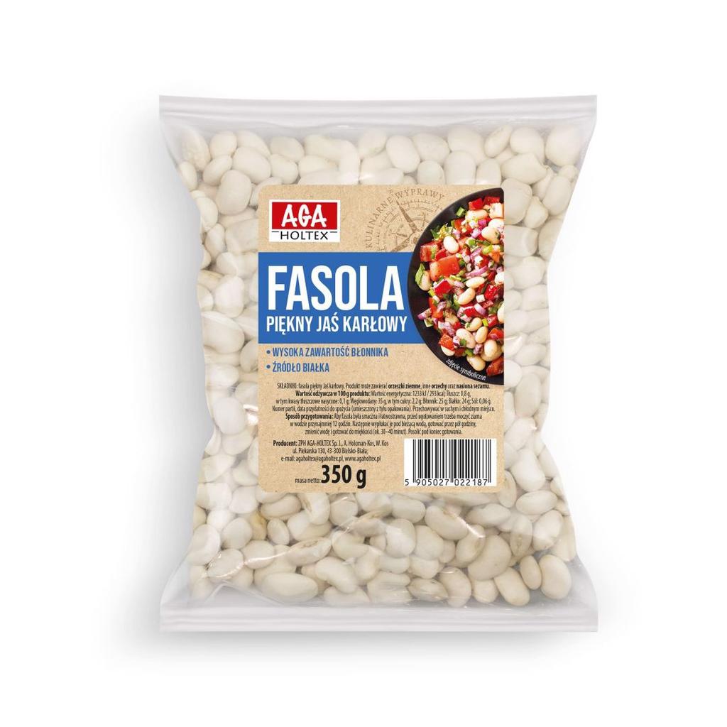Aga Holtex Fasola Jaś Piękny Karłowaty 350 G