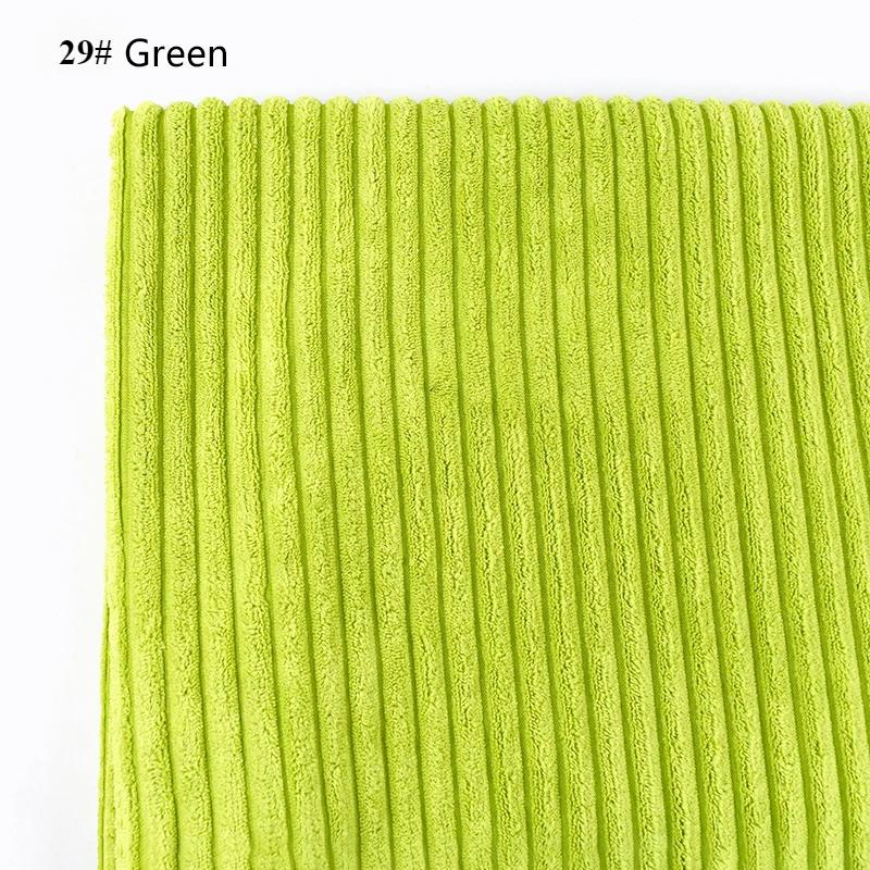 Meetee 50/100*150cm Striped Cotton Corduroy Fabric Decorative Cloth for Sofa Pillows Plush Toy DIY Clothing Sewing Home Textiles