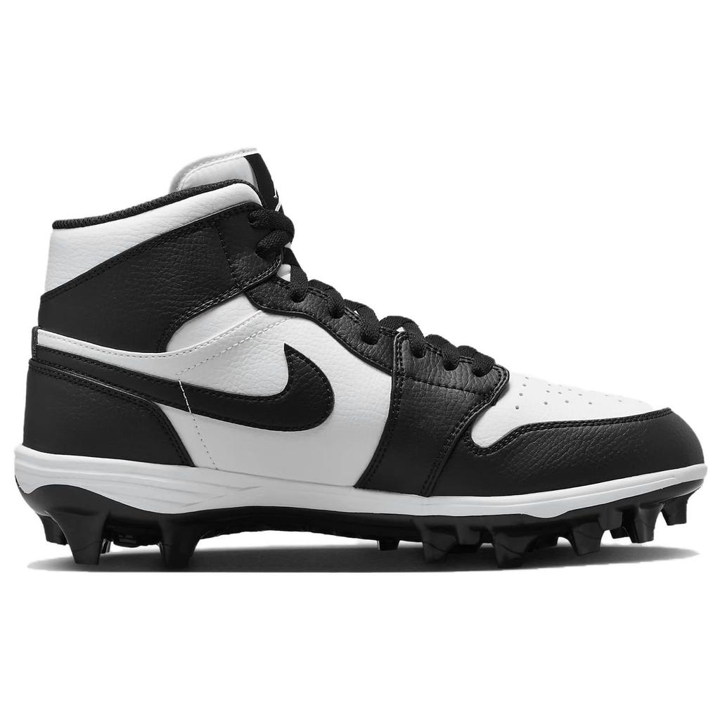 Air Jordan 1 Mid TD Cleat Black White 2023 Men Sneakers FJ6805-100