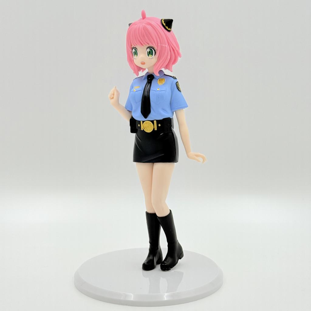 Anime Spy×Family Figurine Police Uniform Anya Forger Swimsuit Bunny Girl Action Figure Pvc Model Collection Toy Gifts