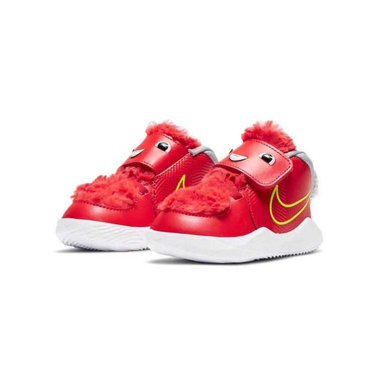 Nike Kids Team Hustle D9 Lil "Fast N Furry - Chile Red" Sneakers CT4066-600