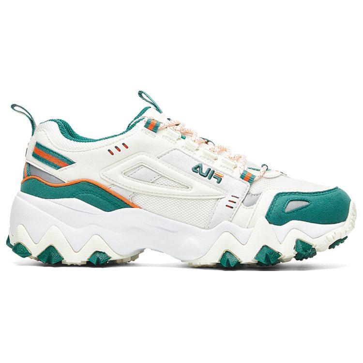 FILA Oakmont Low To Running Shoes White/Green Women's F12W011115FPT