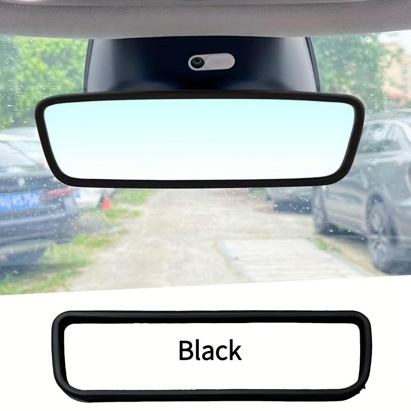 

Silicone Cover Decoration for Rearview Mirror Protection Frame for Model3/Y чёрный