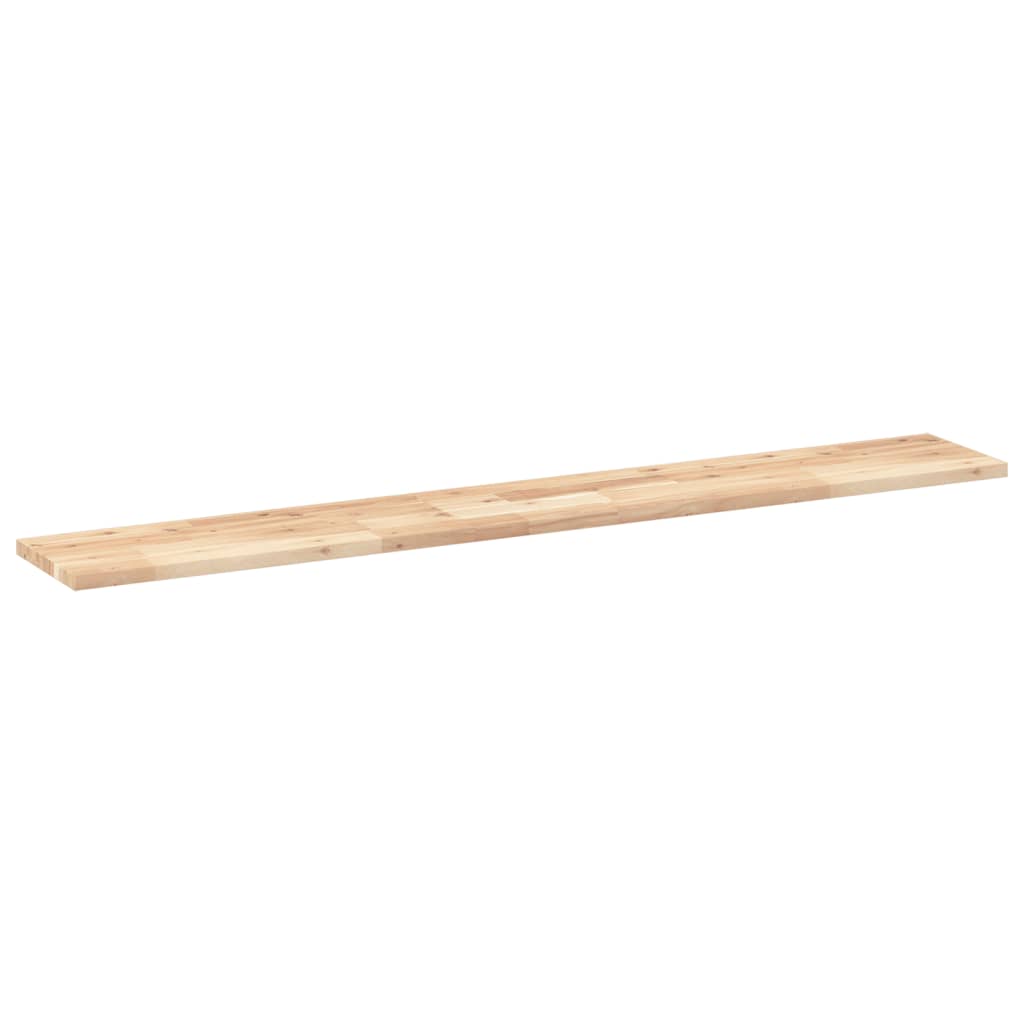 Floating Shelf 120 x 20 x 2 cm Solid Acacia Wood Untreated