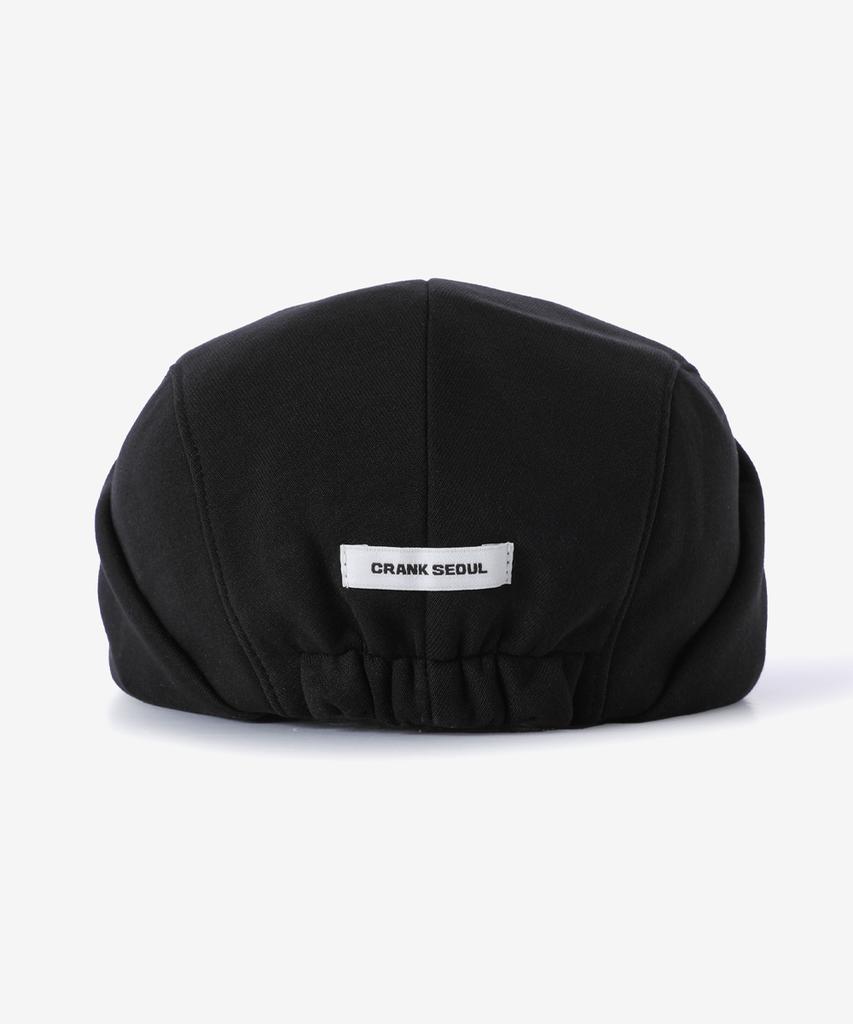 CRANK Ribbon Hunting Cap_Black