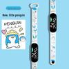 New Cartoon LED Waterproof Sports Watch: Cute Anime Design for Students