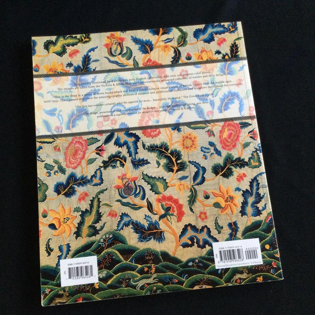 [USED] England, embroidery, textiles, foreign books, English, cloth, collection, antiques, museum