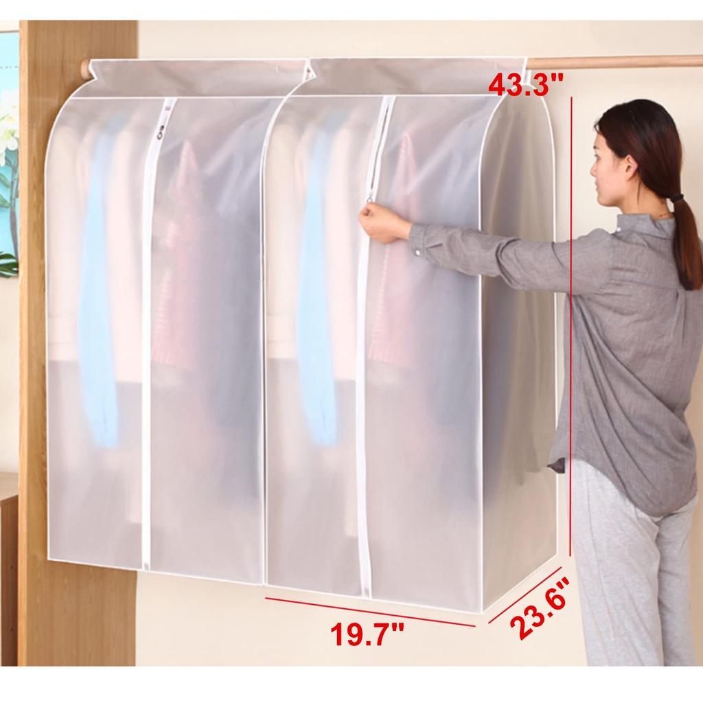 3D-Reißverschluss für Kleidung, Staubschutz, Kleidungsaufbewahrung, Kleiderschrank, Anzughülle, Startseite, Organizer, Taschen, Kleid, Anzüge, Kleidersäcke für Kleidung