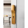 2023New Invisible DoorLocks Silent Bedroom Solid Wood Door Locks Minimalist Household Universal Children's Pet Safety Door Locks
