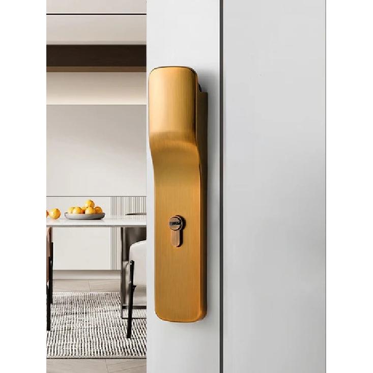 2023New Invisible DoorLocks Silent Bedroom Solid Wood Door Locks Minimalist Household Universal Children's Pet Safety Door Locks