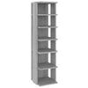 Shoe Racks 2 pcs Grey Sonoma 27.5 x 27 x 102 cm Particleboard