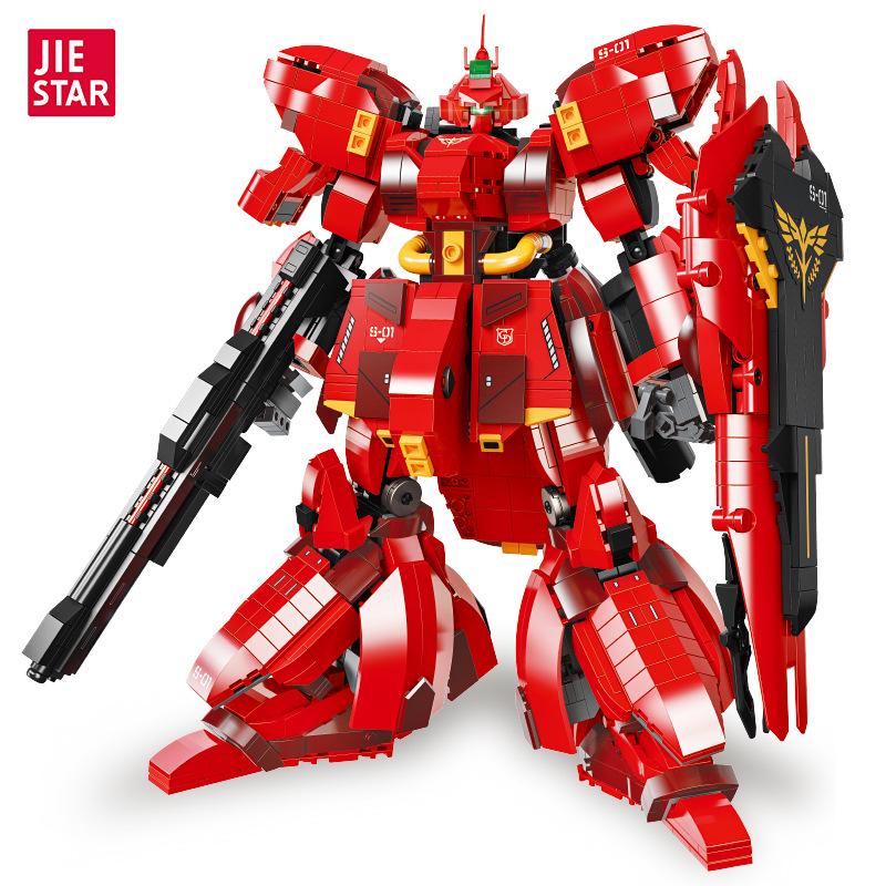 Sazabi Building Blocks: Large Mecha Robot Model for Kids