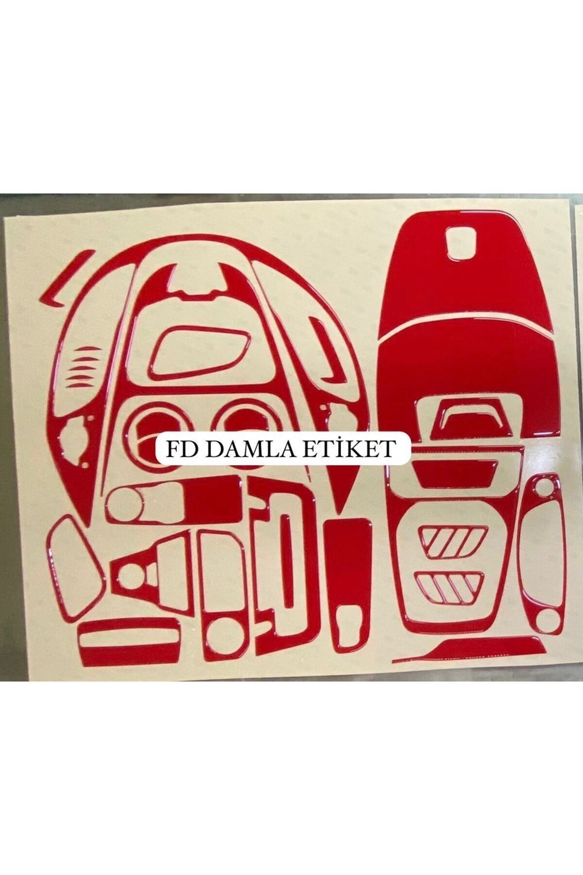 

Ford Courier Torpido, Konsol, Trim, Göğüs Kaplama Set Kırmızı Renk Özel Dizayn