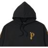Palace FW21 Ye Olde Hoodie With Triangle Pattern and Logo Print Unisex Tops Black P21HD028