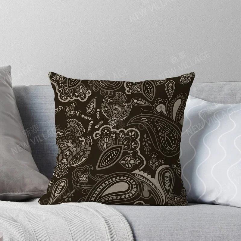 Fall Home Decor Autumn Living Room Throw Pillow Cover Sofa Boho Cushion Cover Morocco