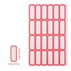 50 Sheets Writeable Labels Sticker Small Blank Sticker for Envelopes File Folders Jars Boxes School Office Kitchen
