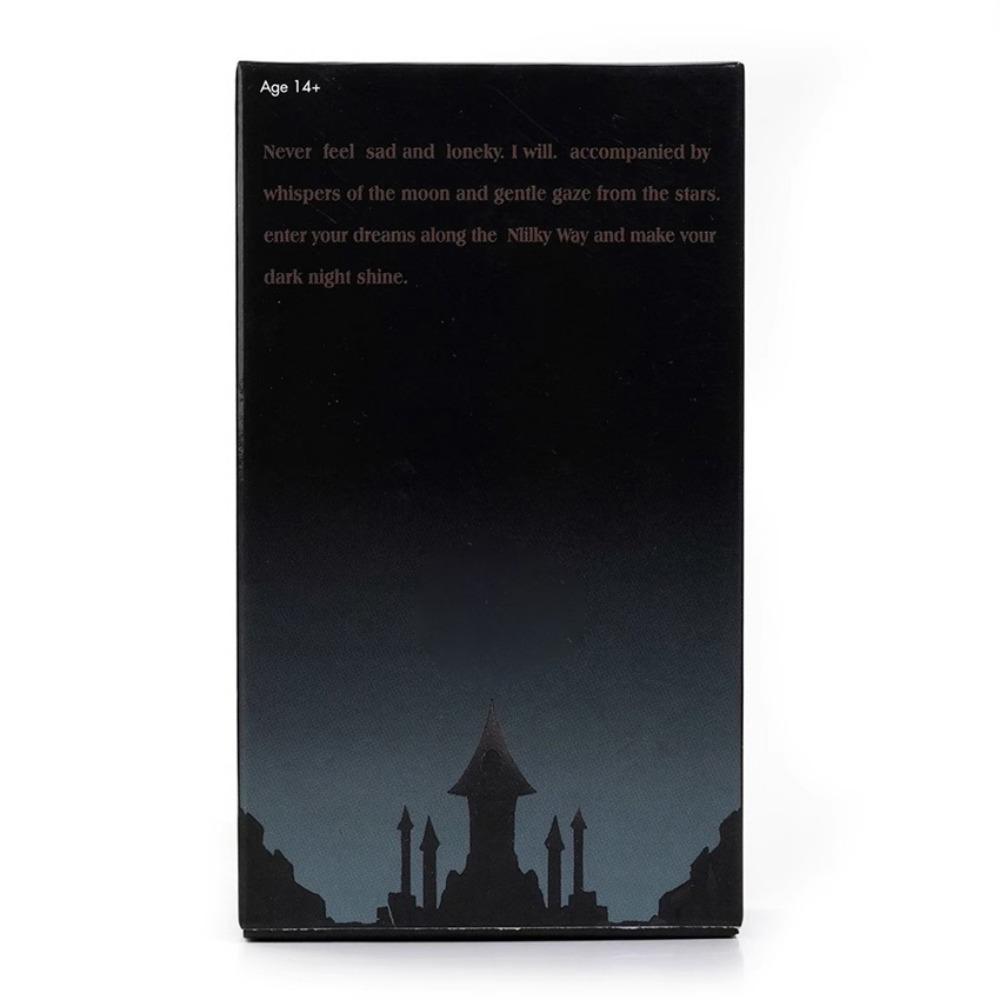 10,3*6 cm Stele luminează noaptea Tarot OBIșnuit Deck de desene animate în stil asiatic vibrant Delicat Line Art 78 buc. Cărți de tarot indie unice pentru începători