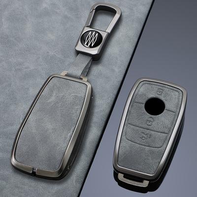 Car Key Case Cover Key Bag For Mercedes Benz A C E S Class W221 W177 W205 W213 Car-Styling Holder Shell